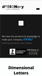 Mobile Screenshot of dimensionalletters.com